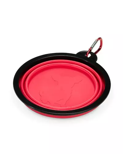 Tigela retratil para pet 350ml personalizada