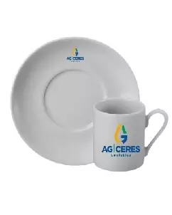 Xicara de Cafe com Pires Personalizada